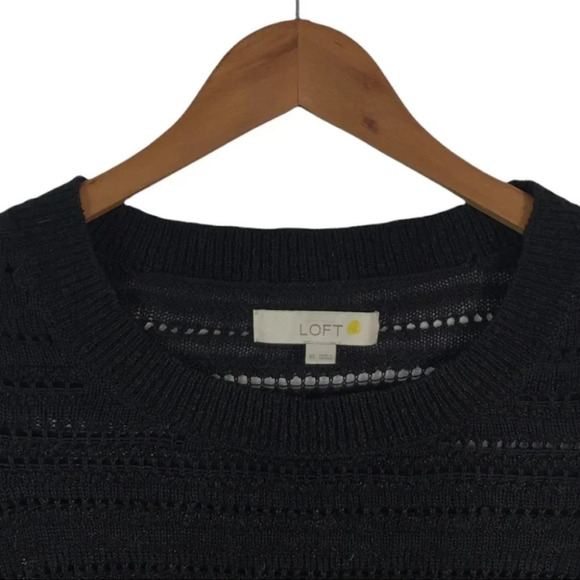 C10 Women’s Ann Taylor LOFT Trendy Linen Blend Sweater XS - Picture 3 of 5